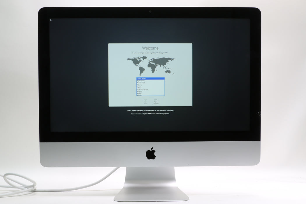 Crack on Bezel! 21.5" 2012, iMac, MD093LL/A, i5-3330S, 8GB, 1TB HDD, GT 640M