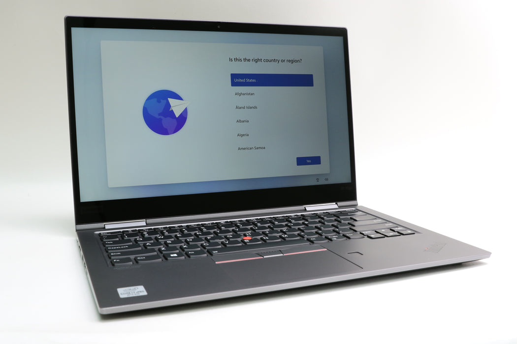 14" QHD Lenovo Thinkpad X1 Yoga Gen 5, i7-10610U, 16GB, 512GB SSD, Touchscreen