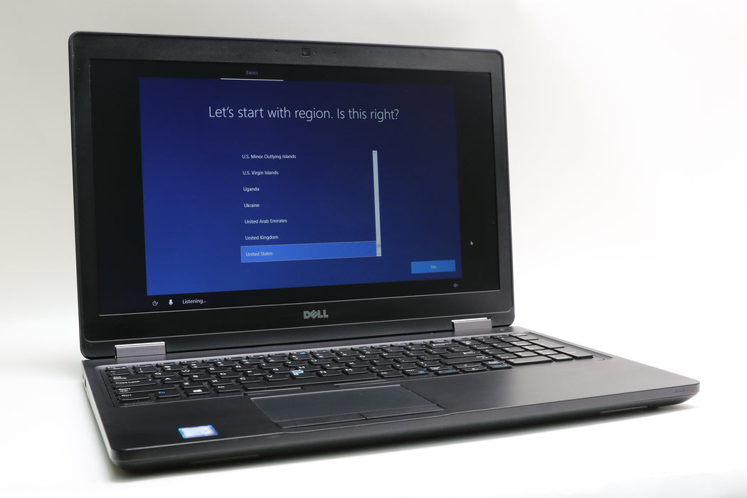100%BATT 15.6" Dell Precision 3520, i7-7700HQ, 16GB, 256GB SSD, NVIDIA Quadro M620