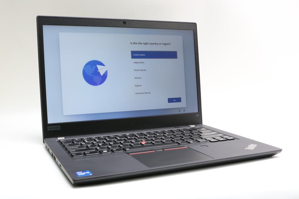 14" Lenovo ThinkPad T14 Gen 2i, i7-1185G7, 48GB, 512GB SSD, Touch!