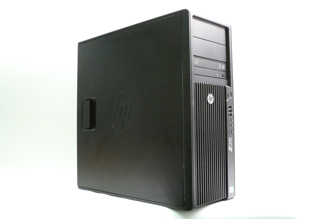HP Z220 Convertible Minitower Workstation, i3-3220, 20GB, 3TB HDD & 250GB