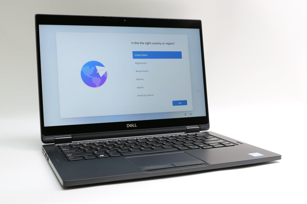100%BATT 13.3" Dell Latitude 7390 2-in-1, i7-8650U 1.90GHz, 16GB, 512GB SSD, Touchscreen