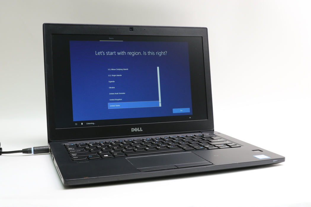 100%BATT 12.5" Dell Latitude 7280, i7-7600U, 8GB, 256GB SSD