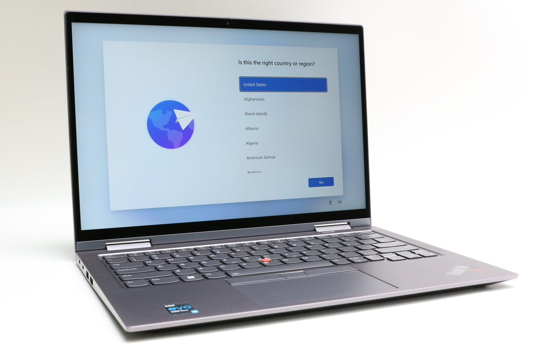14" UHD+ Lenovo Thinkpad X1 Yoga Gen 6, i7-1185G7, 32GB, 512GB SSD, Touchscreen