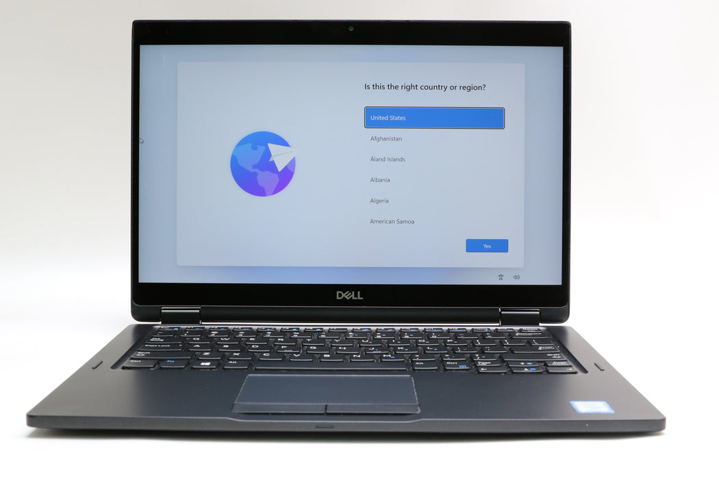 100%BATT 13.3" Dell Latitude 7390 2-in-1, i7-8650U, 16GB, 512GB SSD, Touchscreen