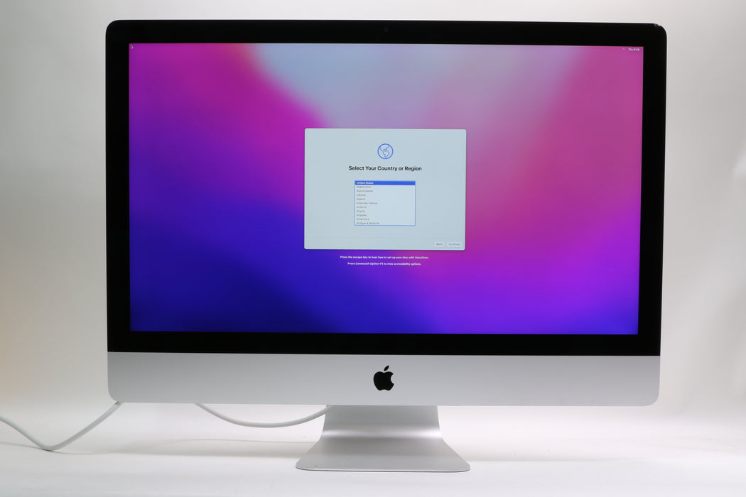 27" 2015, iMac, BTO, i5-6500, 32GB, 1TB HDD, AMD Radeon R9 M380, Chip in Glass!