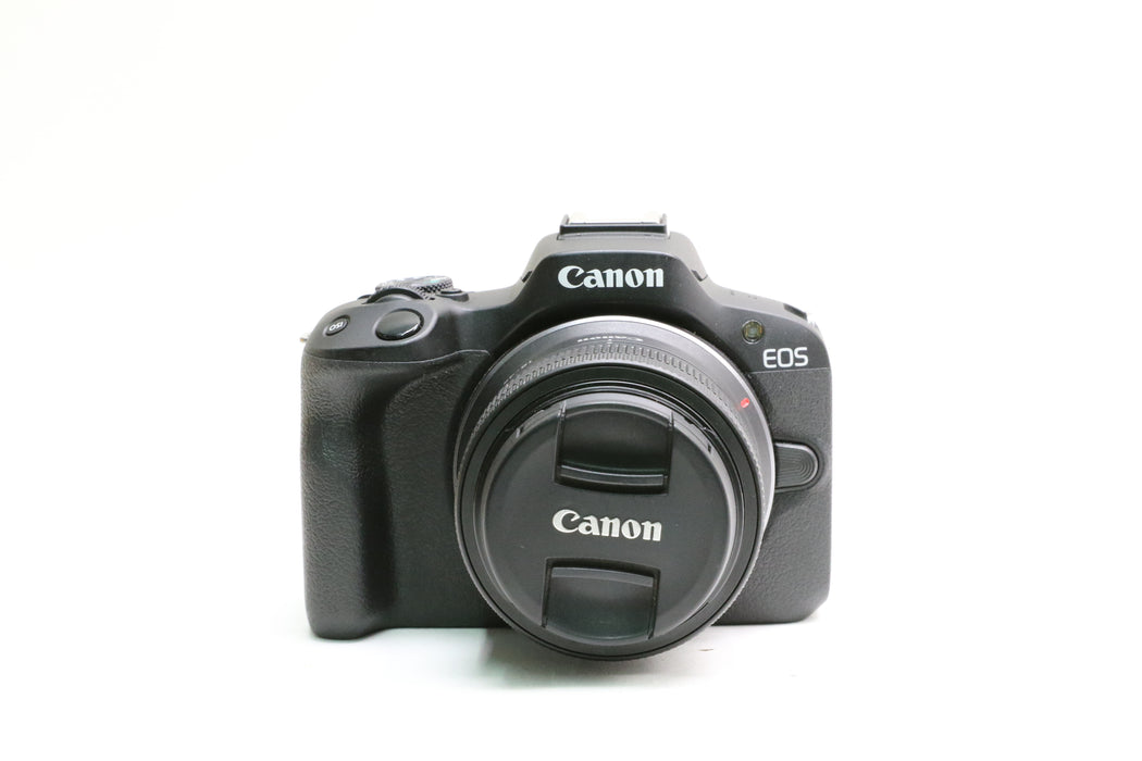 Canon EOS R50 Camera w/ Canon RF-S 18-45mm f/4.5-6.3 Lens, Low Shutter Count!