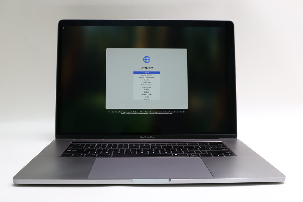 15" 2.8K 2018, MacBook Pro, CTO, i7-8750H, 16GB, 512GB SSD, Radeon Pro 555X