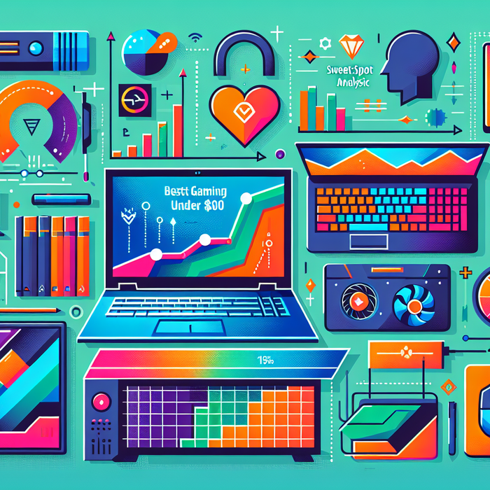 Illustration for Best Budget Gaming Laptops Under $800: Sweet Spot Analysis