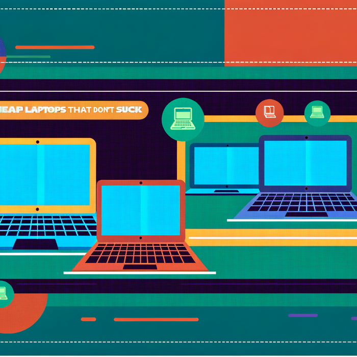 Illustration for Cheap Laptops That Don't Suck: A No-BS Buying Guide