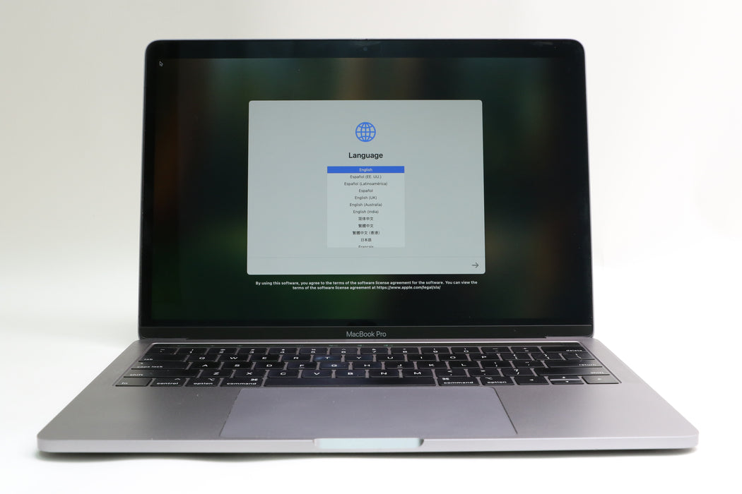 13" 2018, MacBook Pro, MR9Q2LL/A, i5-8259U, 8GB, 256GB SSD