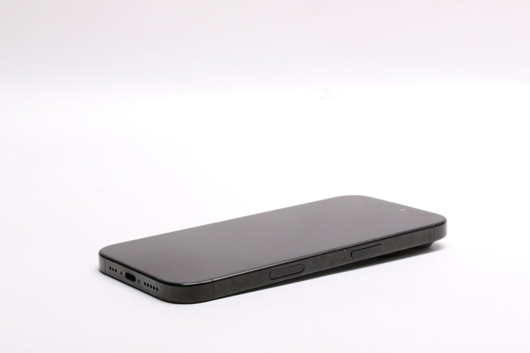 Apple iPhone 16 Pro, 256GB, Unlocked, Black Titanium, MYMG3LL/A