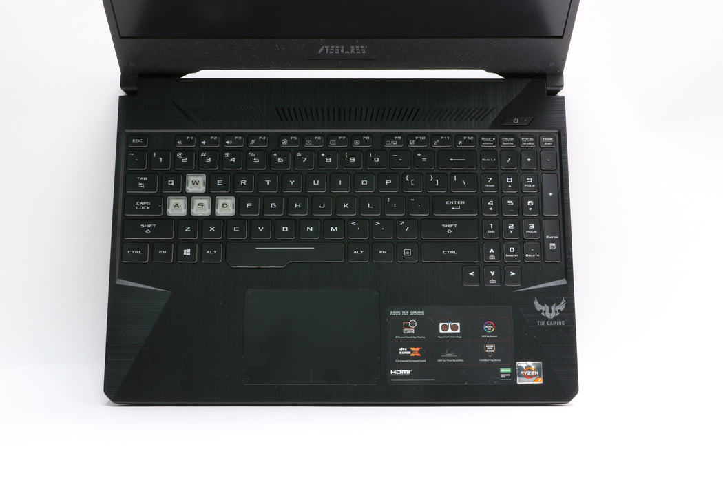 15" Asus Tuf Gaming FX505DT, AMD Ryzen 7 3750H, 32GB, 1TB SSD, 1TB HDD, GTX 1650