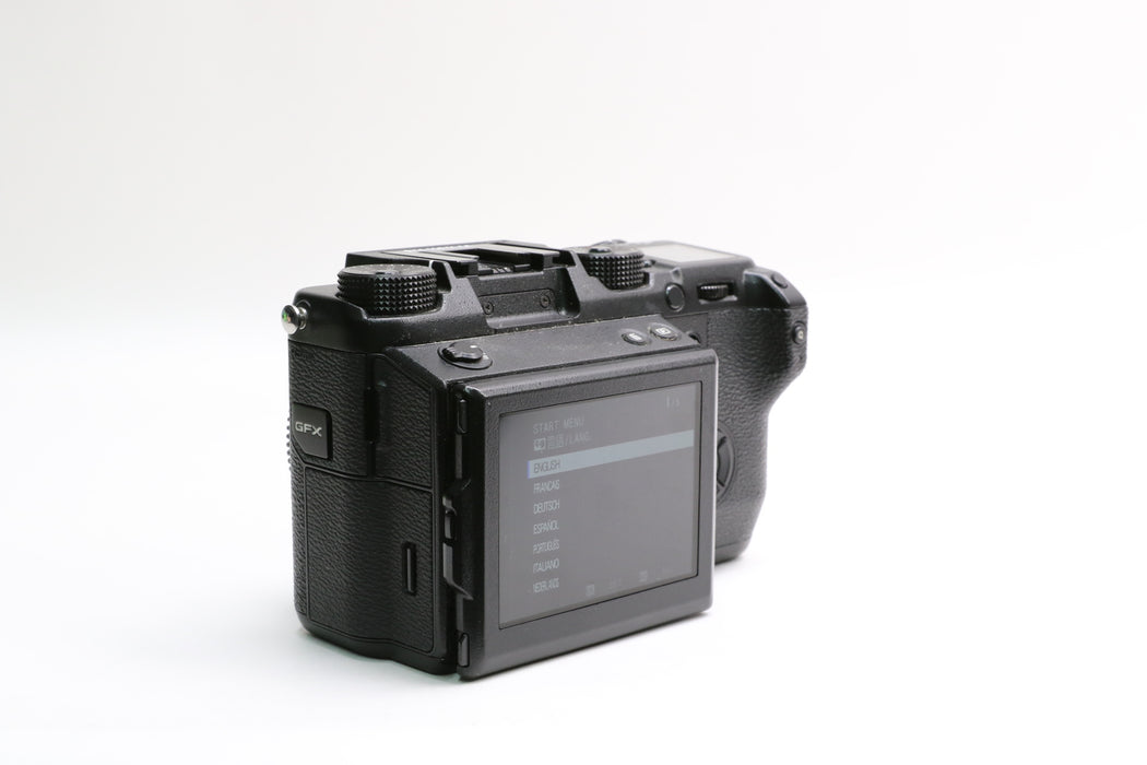 Fujifilm GFX 50S Camera w/ Fujifilm EVF-GFX1 Viewfinder, 2x OEM Batteries!