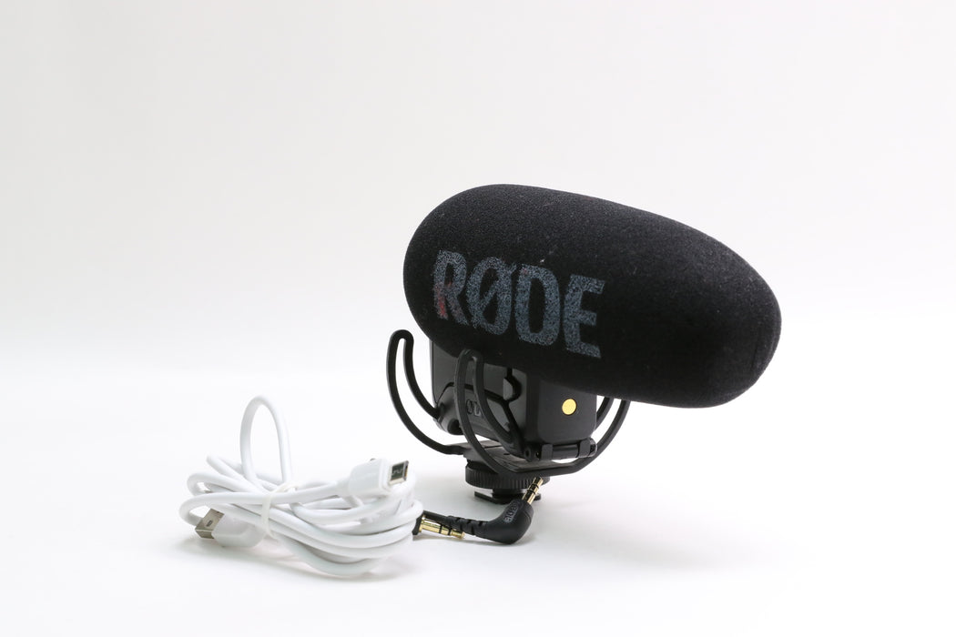 RODE VideoMic Pro+ Camera-Mount Shotgun Microphone w/ Cables!