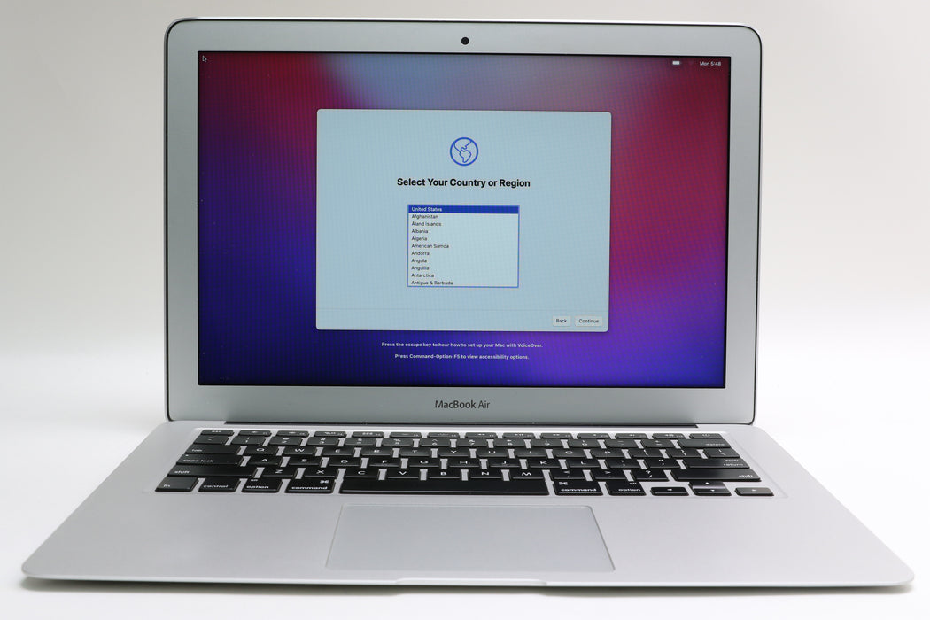 13" 2017, MacBook Air, Air, i5-5350U 1.80GHz, 8GB, 256GB SSD, TEST