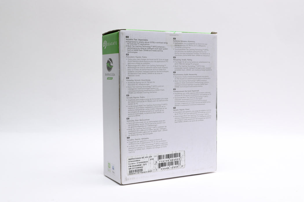 Brand New! Seagate BarraCuda 8TB 3.5" SATA Internal Hard Drive (ST8000DM004) — photo 2 of 4