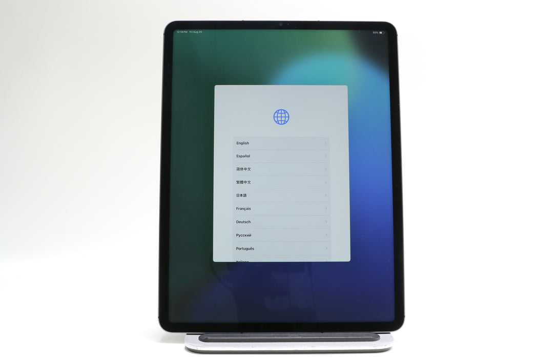 iPad Pro 12.9" M1, 5th Gen, 256GB, Unlocked, Space Gray, MHNW3LL/A