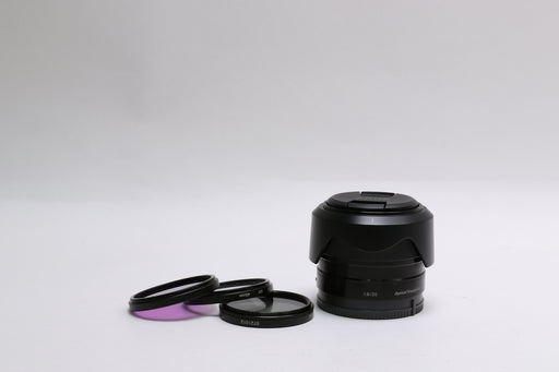 Sony E 35mm f/1.8 OSS Lens w/ Lens Hood and Filters!