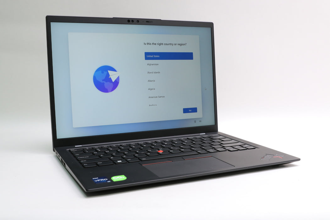 14" Lenovo Thinkpad X1 Carbon Gen 10, i7-1270P, 32GB, 512GB SSD