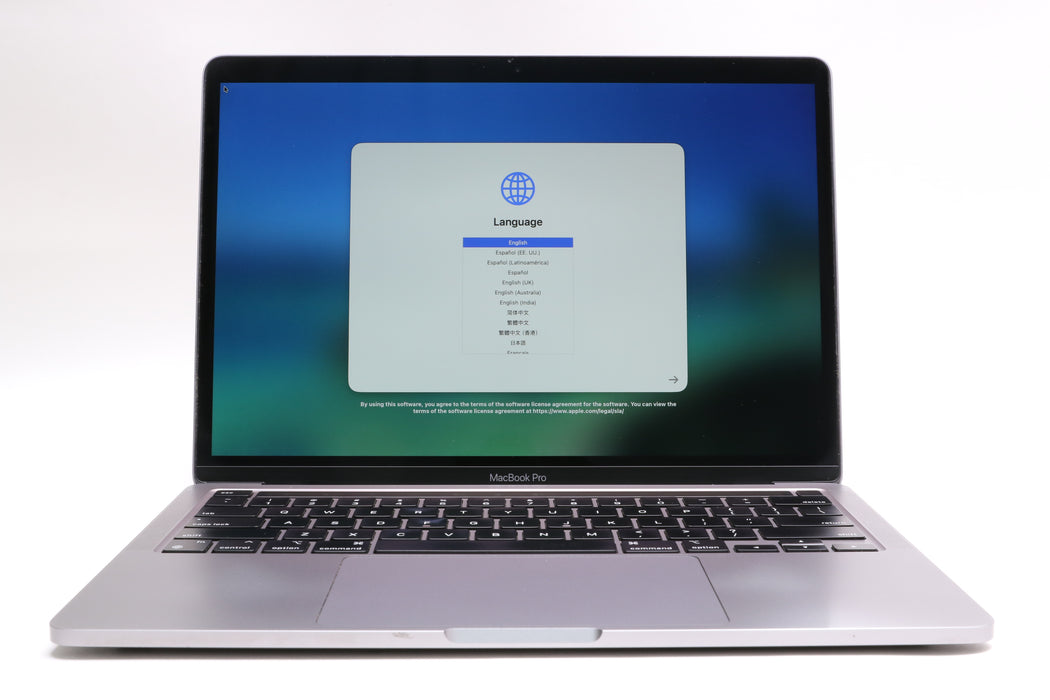 13" QHD+ 2020, MacBook Pro, MYD82LL/A, Apple M1, 8GB, 256GB SSD, QHD+, 8C