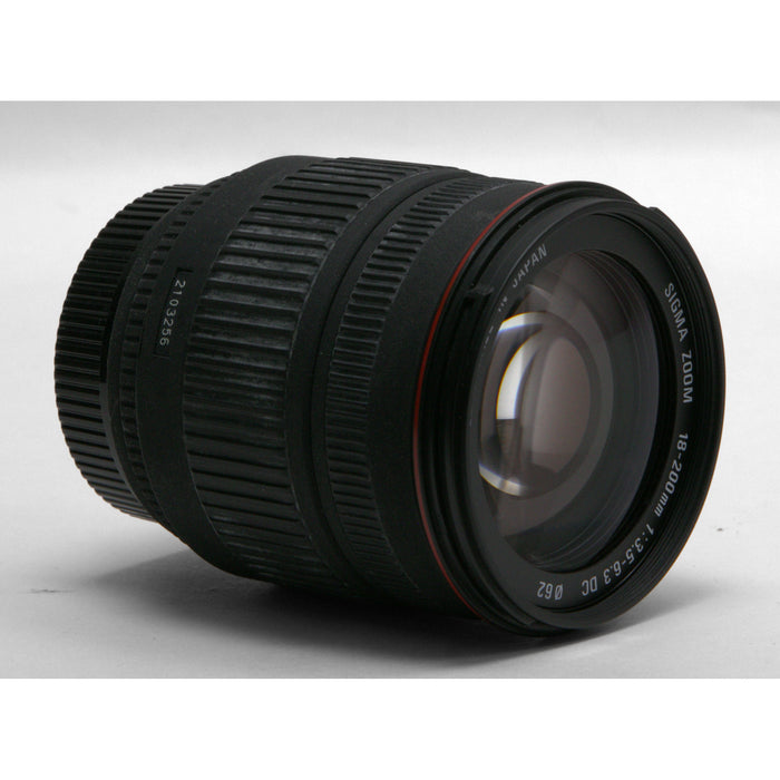 Sigma 18-200mm f/3.5-6.3 DC Lens for Nikon F Mount w/ Lens Hood!
