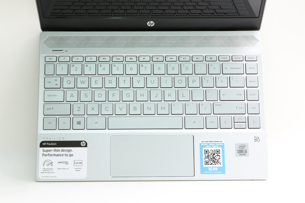 100%BATT 13" HP Pavilion Laptop 13-an1010nr, i5-1035G1, 8GB, 512GB SSD