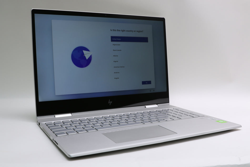 15.6" HP 15-dr1010tx Laptop, i7-10510U, 16GB, 256GB SSD, Touchscreen