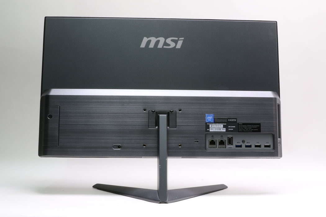 24" MSI Pro 24x, Intel Celeron 3865U, 4GB, 32GB SSD & 500GB HDD