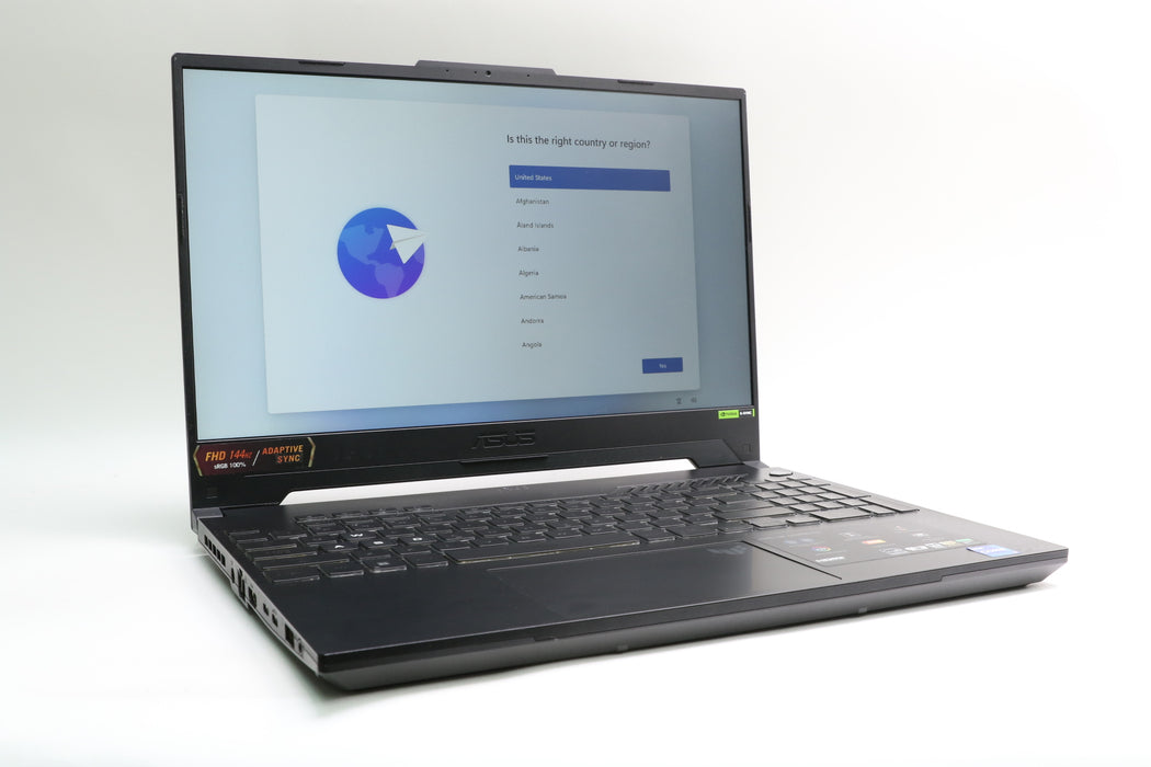 16" Asus Tuf Gaming F15 Fx507zi, i7-12700H, 16GB, 1TB SSD, RTX 4070