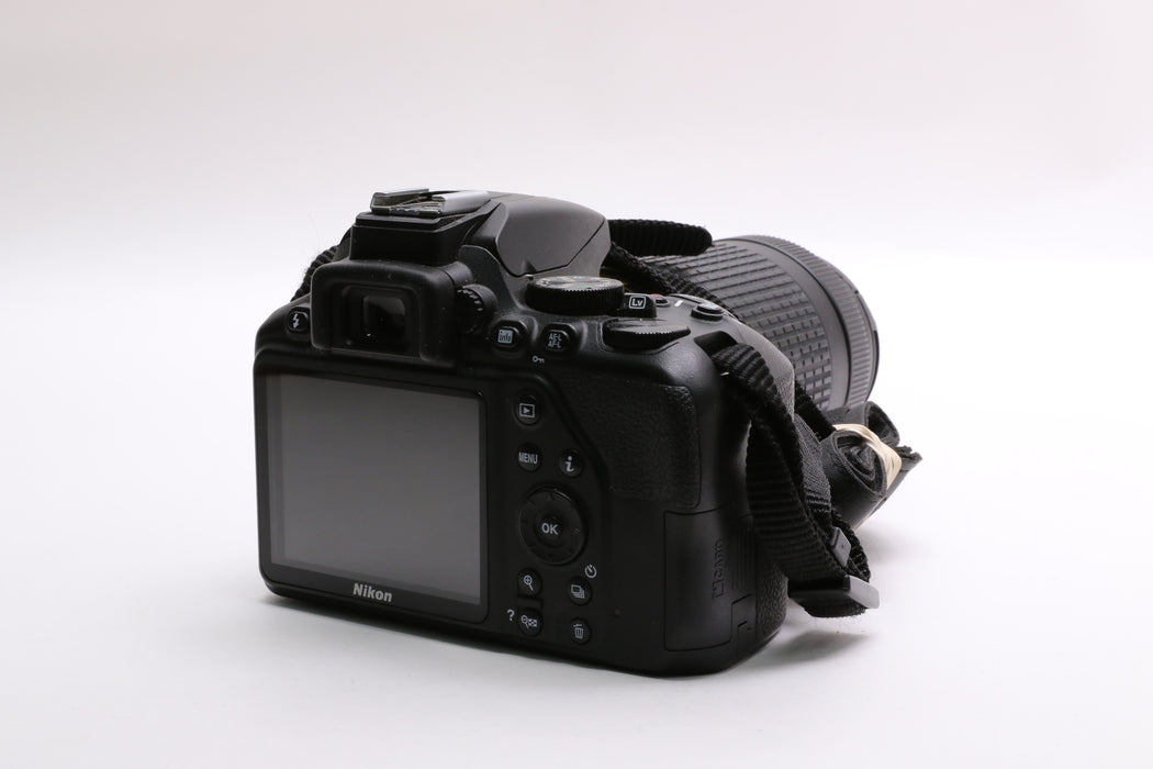 Nikon D3500 24.2MP DSLR Camera w/ AF-P DX 70-300mm f/4.5-6.5G ED Lens, Low SC!