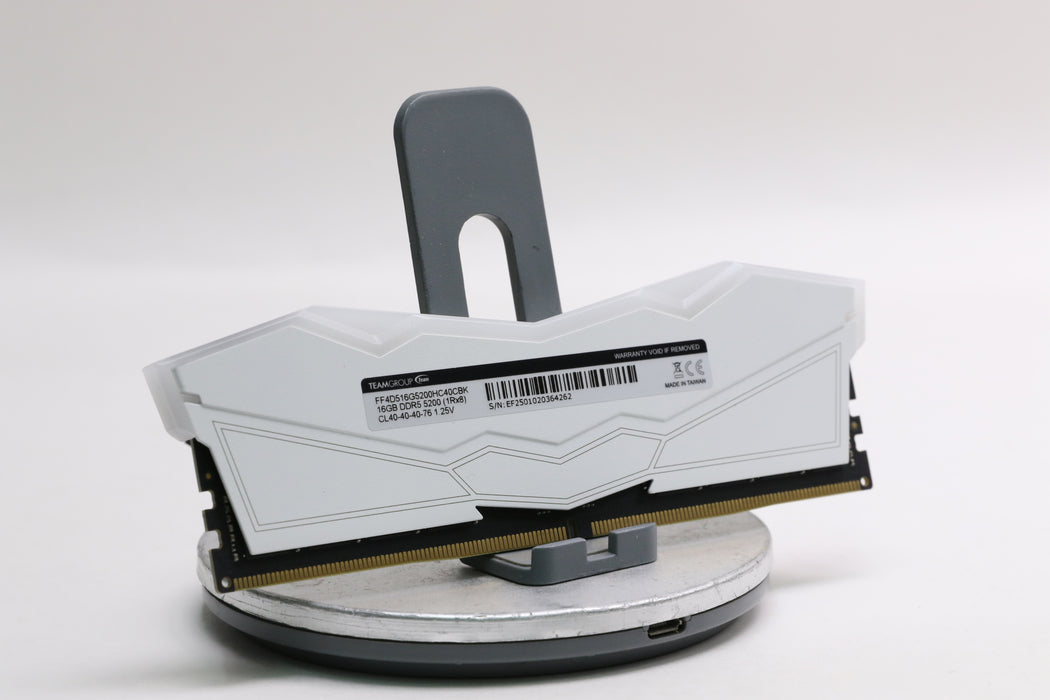 TeamGroup T-Force Delta RGB (White) 16GB 5200MHz DDR5 Memory