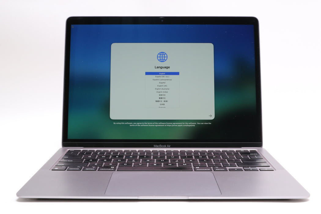 13" 2020, MacBook Air, BTO, Apple M1, 16GB, 256GB SSD, 7C, 100% Battery!
