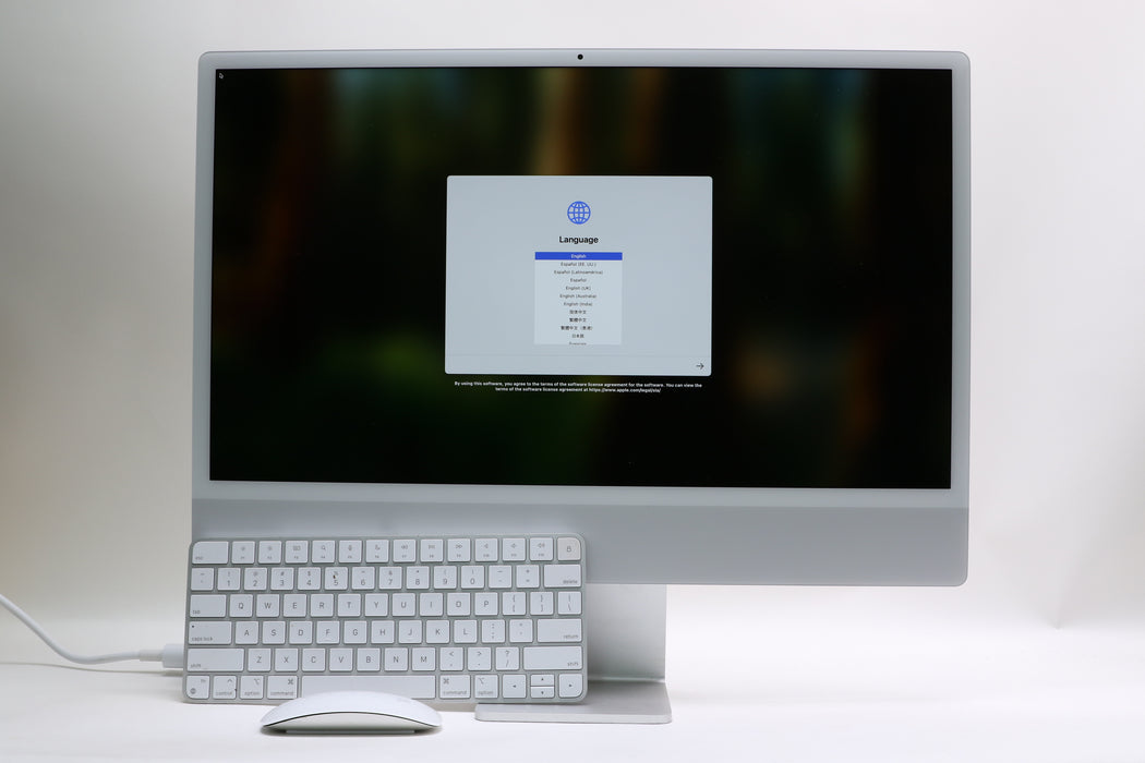 24" 2023, iMac, MQR93LL/A, 4.05 GHz Apple M3, 8GB, 256GB SSD, 8C