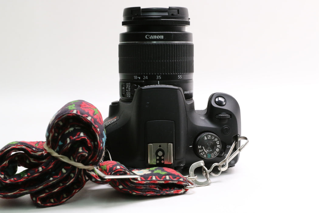 Canon EOS Rebel T7 Camera w/ 18-55mm f/3.5-5.6 IS II Lens, Canon Remote Switch!