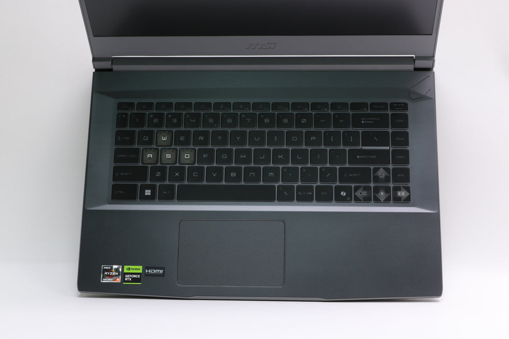 15" MSI Thin A15 B7UC, Ryzen 5 7535HS, 8GB, 512GB SSD, RTX 3050, 100% Battery!