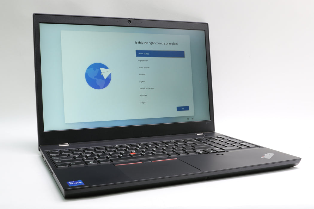 15.6" Lenovo ThinkPad P15v Gen 3, i7-12700H, 16GB, 512GB SSD, nVidia T1200