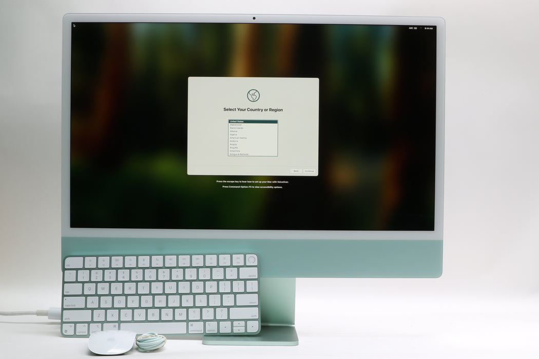 24" 2021, iMac, MGPH3LL/A, Apple M1, 8GB, 256GB SSD, 8C
