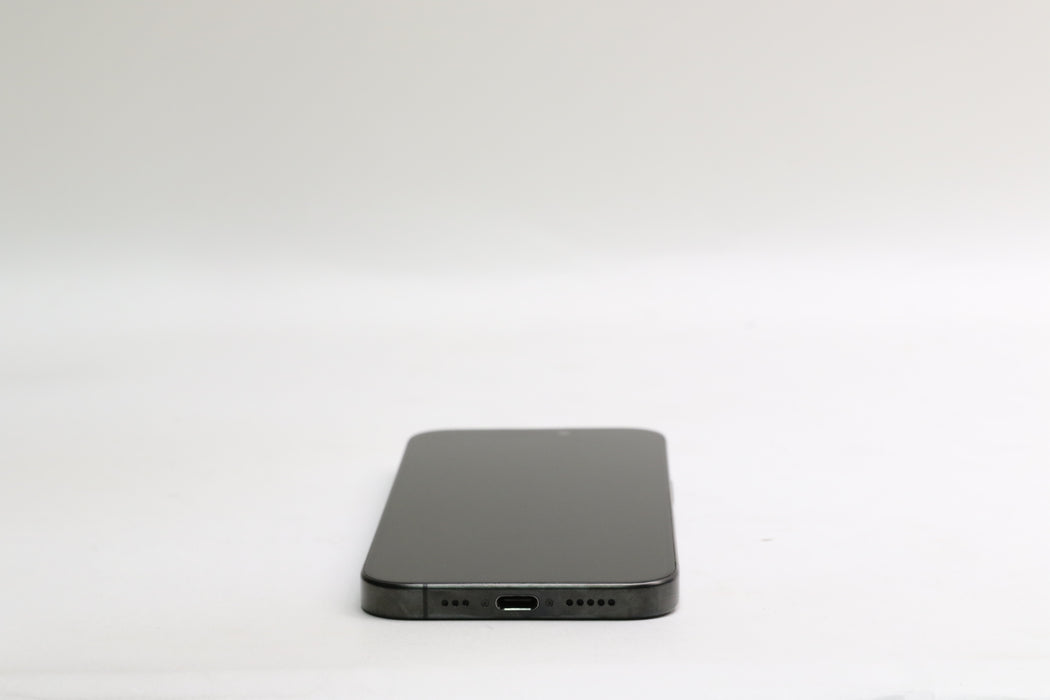 iPhone 15 Pro, 128GB, Unlocked, Black Titanium, MTQM3LL/A