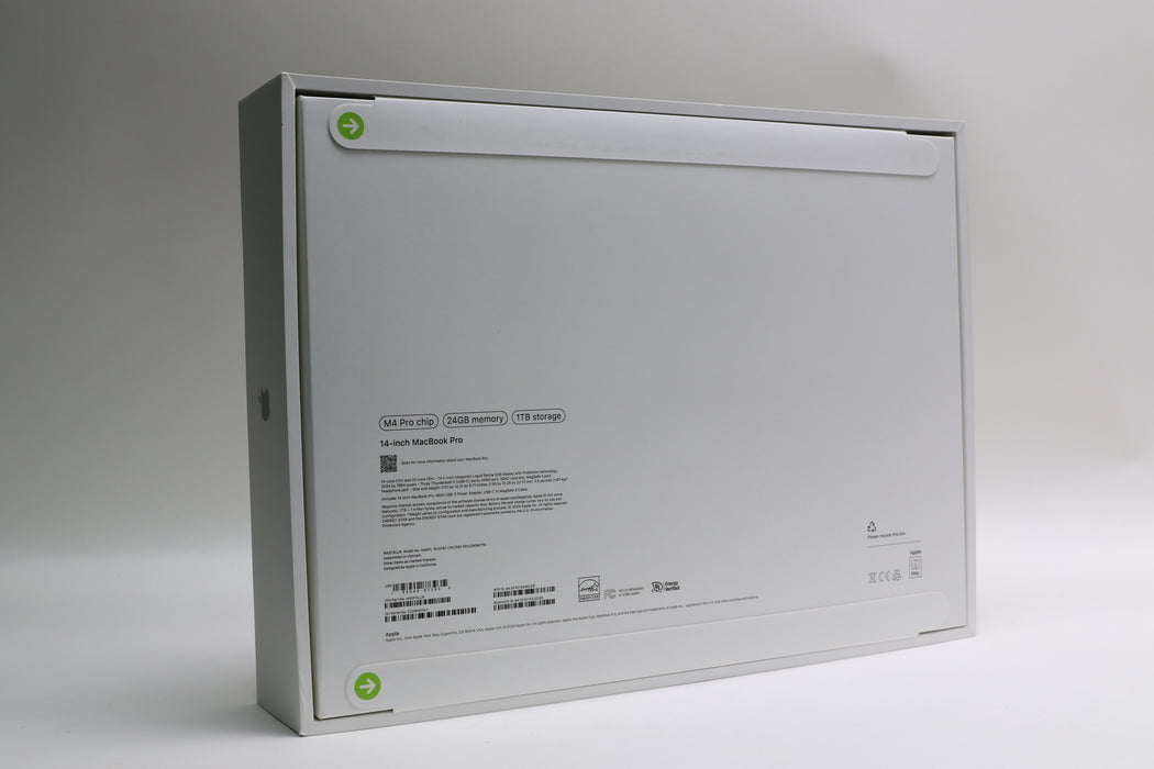 Brand New! 14.2" 2024, MacBook Pro, MX2F3LL/A, Apple M4 Pro, 24GB, 1TB SSD, 20C