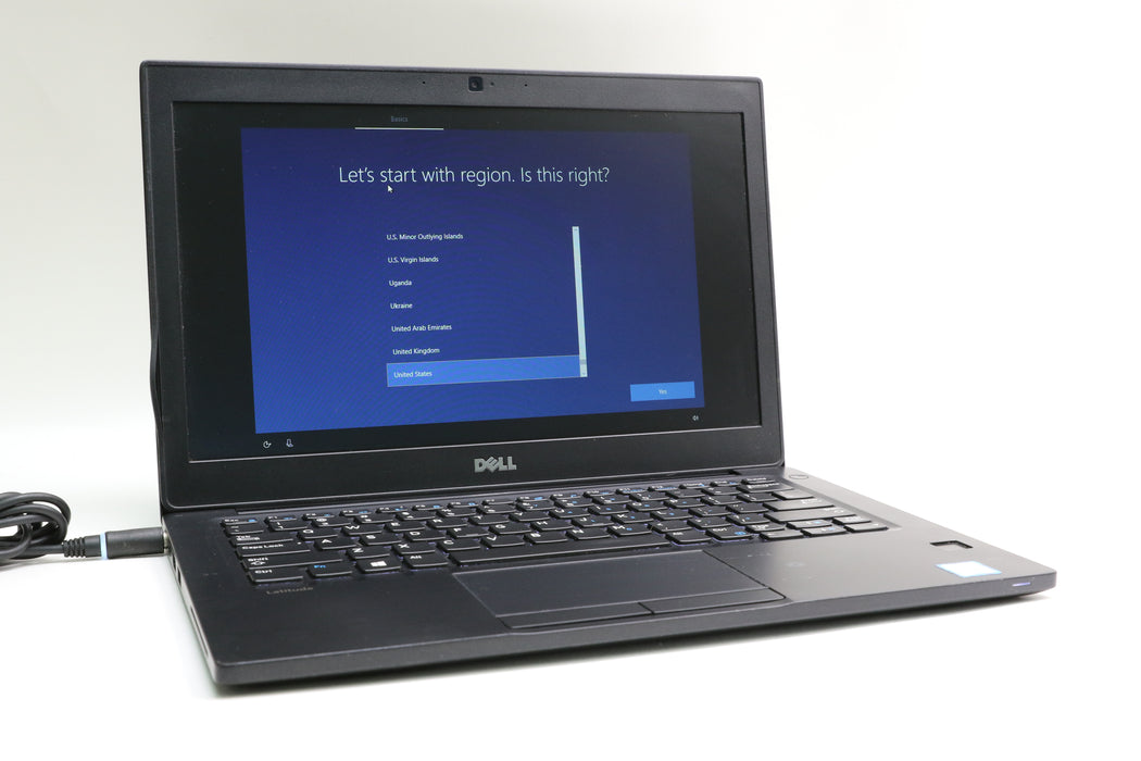 12" Dell Latitude 7280, i7-7600U, 8GB, 256GB SSD