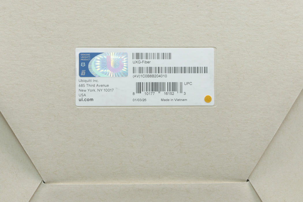 Brand New! Ubiquiti UXG-FIBER Gateway Fiber — photo 3 of 4