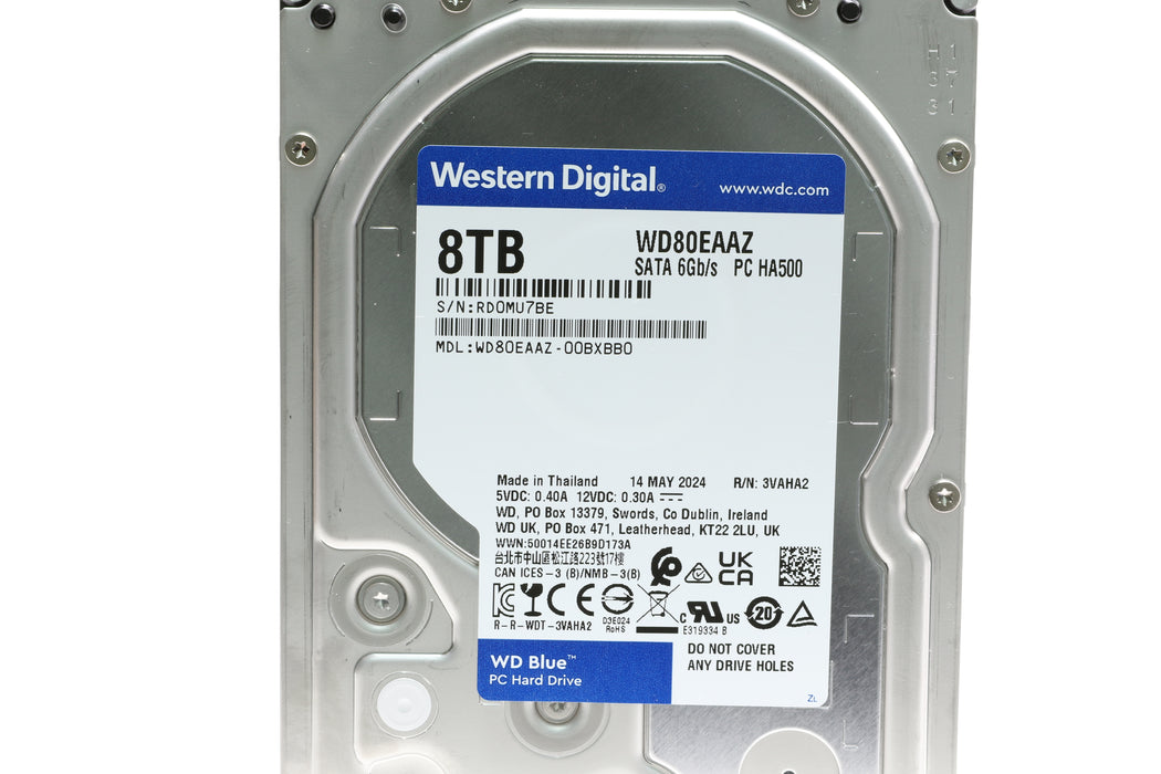 Western Digital WD Blue 8TB 3.5" Desktop Hard Drive (WD80EAAZ-00BXBB0) — photo 2 of 5