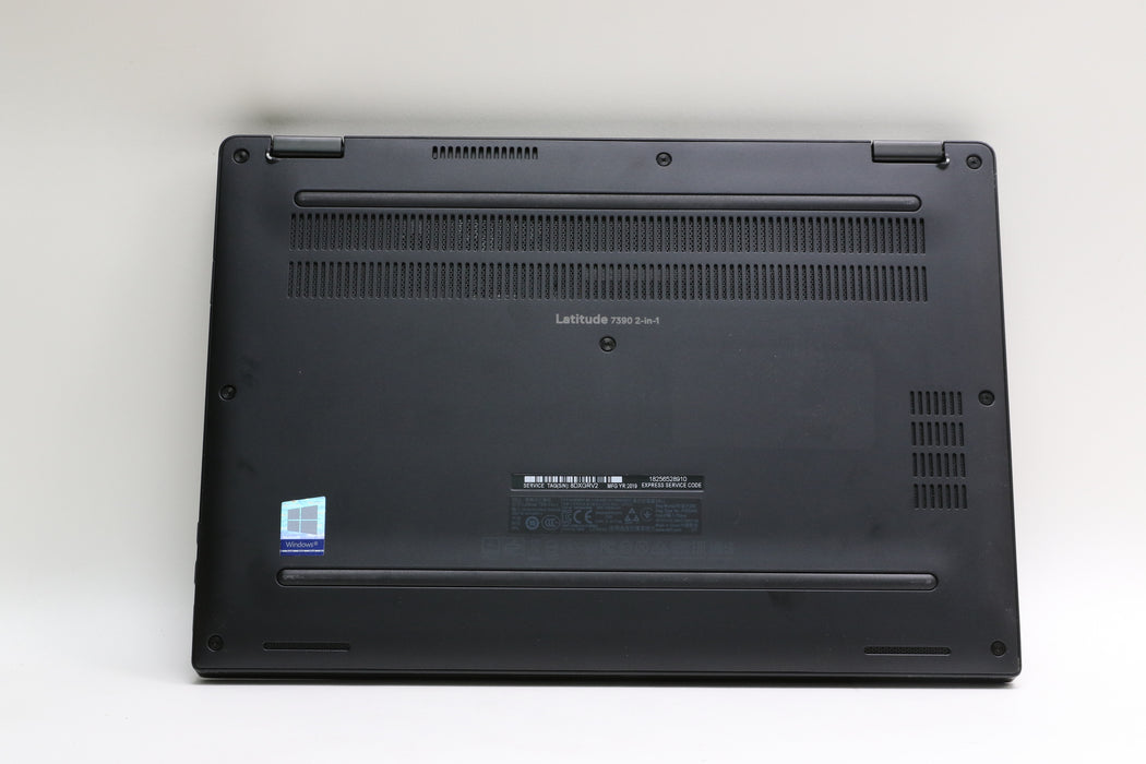 100%BATT 13.3" Dell Latitude 7390 2-in-1, i7-8650U, 16GB, 512GB SSD, Touchscreen