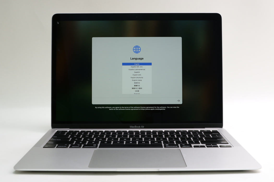 13" QHD+ 2020, MacBook Air, MWTK2LL/A, i3-1000NG4, 8GB, 256GB SSD