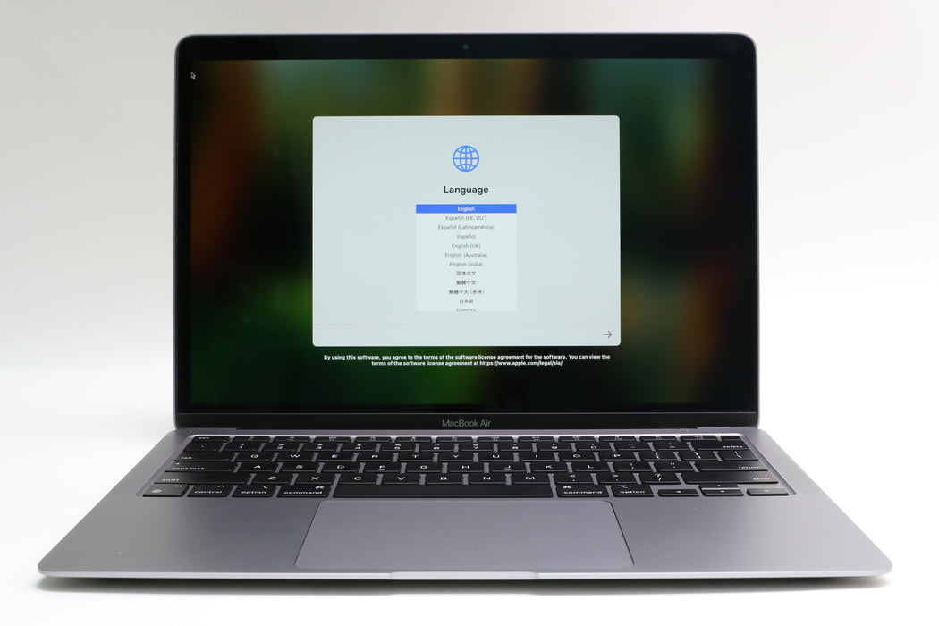 13" 2020, MacBook Air, MGN63LL/A, Apple M1, 8GB, 256GB SSD, 7C