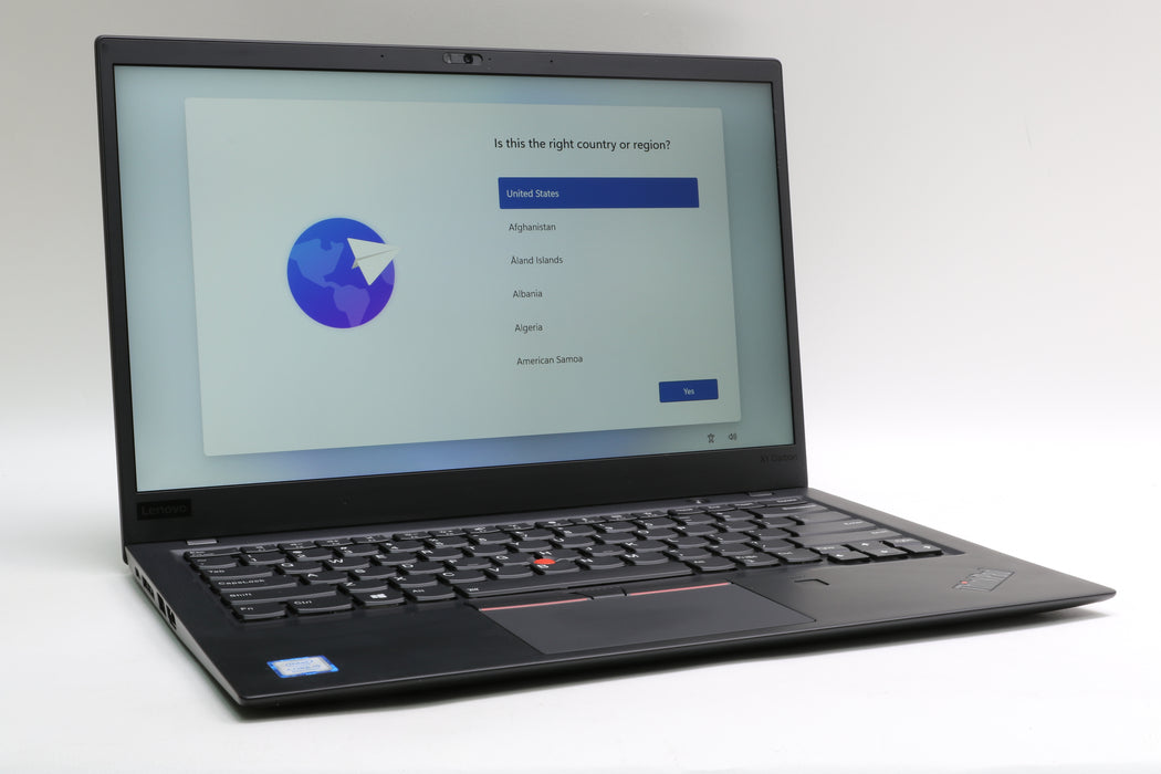 14" Lenovo ThinkPad X1 Carbon 6th Gen, i5-8250U, 8GB, 512GB SSD