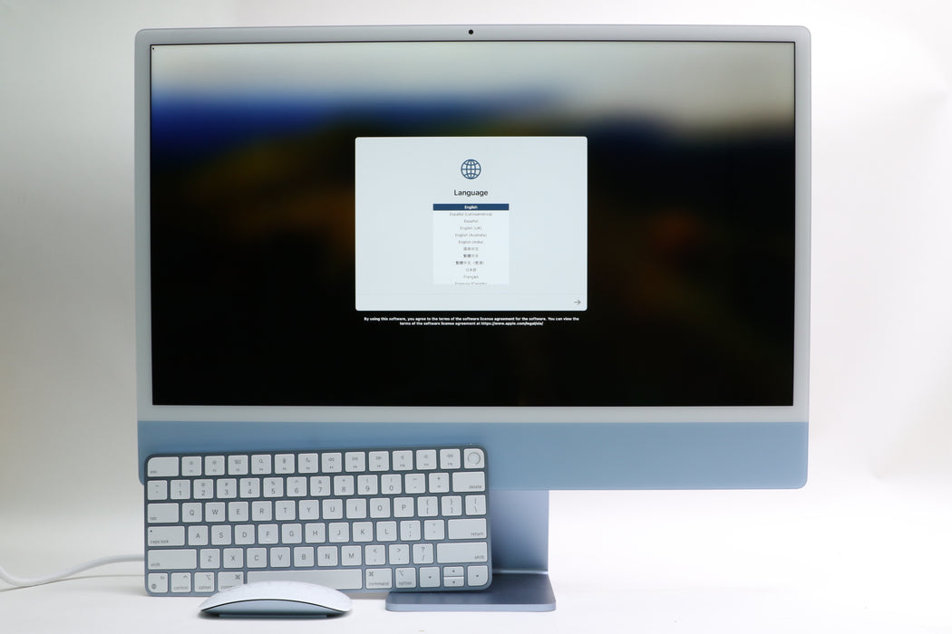 24" 2023, iMac, MQRQ3LL/A, Apple M3, 8GB, 256GB SSD, 10C w/ Apple Magic KB/Mouse