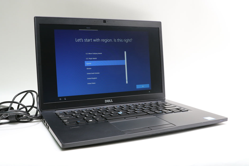 100% Battery! 12" Dell Latitude 7480, i5-7200U, 8GB, 128GB SSD