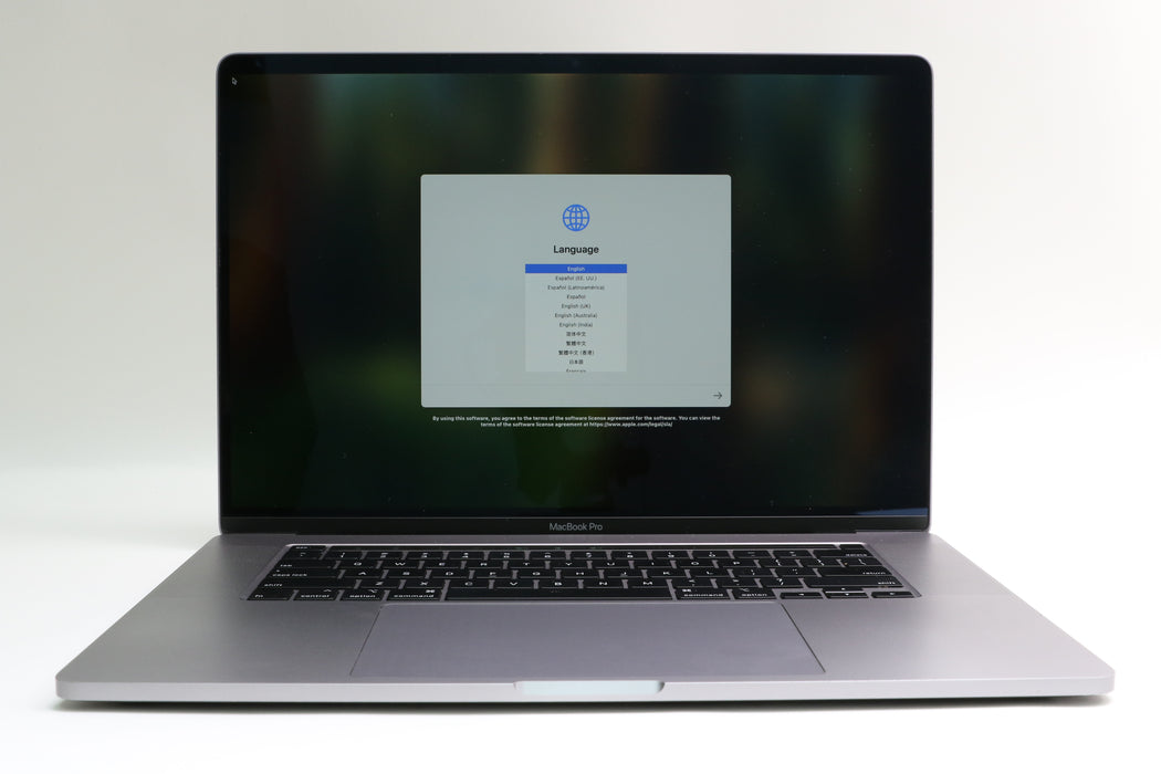16" 2019, MacBook Pro, MVVK2LL/A, i9-9880H, 16GB, 1TB SSD, Radeon Pro 5500M